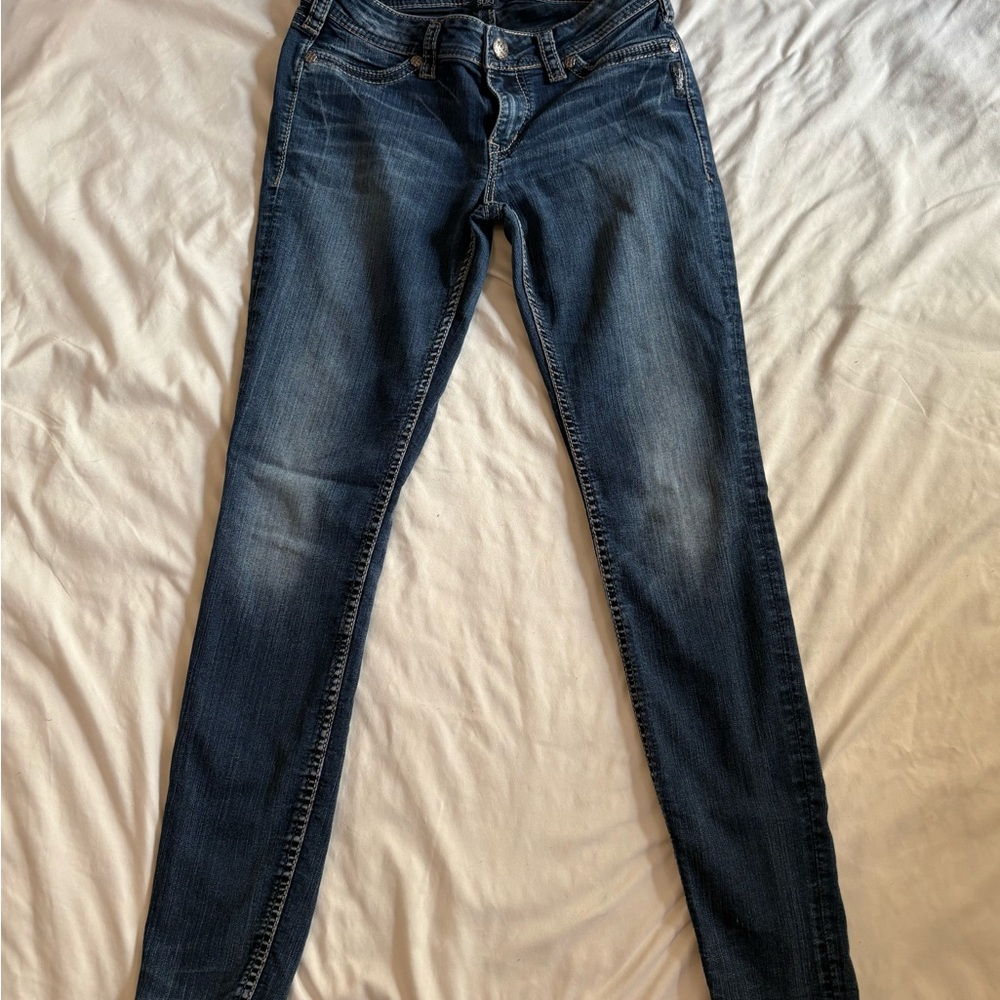 Silver Jeans Blue Skinny Jeans